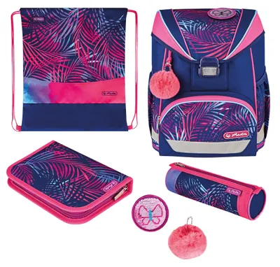 Produktbild von herlitz Schulranzen UltraLight Plus "Tropical Chill"