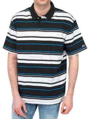 Produktbild von Tommy Hilfiger - Poloshirt für Herren NA1066 (M) (Blau/Weiß/Schwarz)