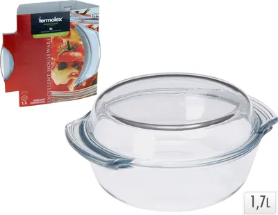 Produktbild von DoaBuy ovenschaal met deksel glas 23x205x8 cm - 1700 ml