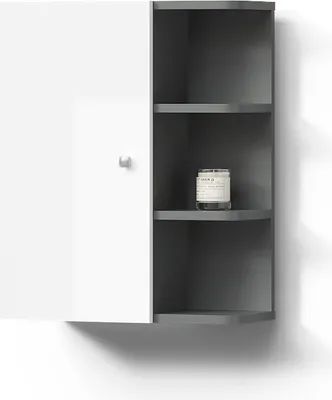 Produktbild von Badschrank Livinity Fucino Weiß Hochglanz 47.2 x 59.2 cm, Model 52554