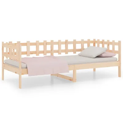 Immagine prodotto di vidaXL Letto da giorno senza materasso 90x190 cm in legno di pino massiccio