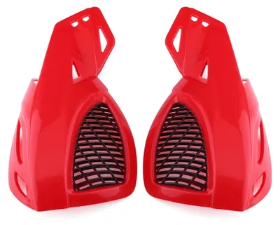 Image de Protège-mains universel 7/8" pour moto tout-terrain, scooter et quad - Rouge