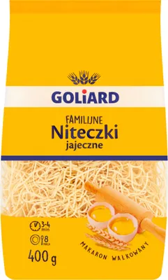 Produktbild von Goliard Nudeln Familijny Niteczki Ei 400 G