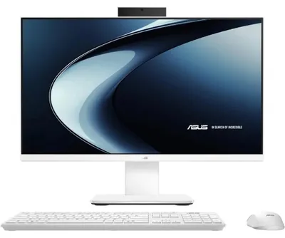 Image de ASUS V400 AiO V440VA-WPC0190, écran de 60,5 cm (23,8 pouces), Full HD, processeur Intel Core i5, 8 Go de RAM, disque SSD de 512 Go, couleur blanche