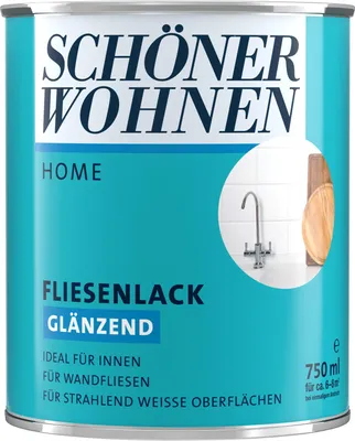 Produktbild von Schöner Wohnen 750ml Home Fliesenlack weiß glänzend