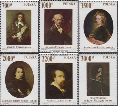 Produktbild von Briefmarken Polen 1992 Mi 3363-3368 (kompl.Ausg.) postfrisch Gemälde