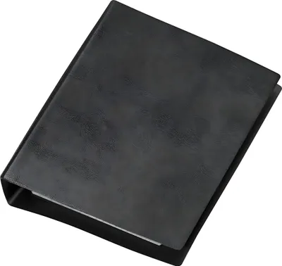 Produktbild von VELOFLEX Taschenringbuch 4 Ringe schwarz DIN A6 Rückenbreite 2,5cm