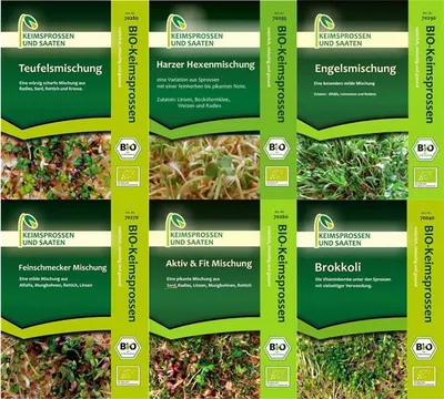 Produktbild von Keimsprossenmischung - Set