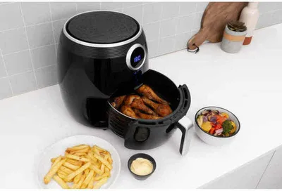 Zdjęcie produktu dla Tristar FR-6956, Frytkownica na gorące powietrze, 4,5 l, 1,2 kg, 80 °C, 200 °C, 7 os.
