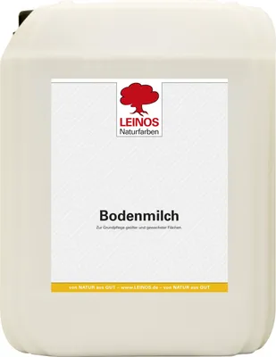 Produktbild von LEINOS 920 Bodenmilch 10 Liter | Pflegemittel für geölte, gewachste und lackierte Fußböden |  Holz, Kork und Linoleum | ergibt seidenglänzende Oberfläche