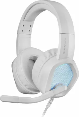 Immagine prodotto di Cuffie da gioco con microfono Mars Gaming MH320/ Jack 3,5/ Bianco
