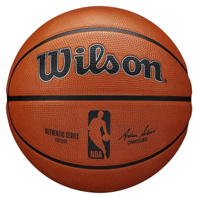 Produktbild von Wilson Basketball NBA Authentic Series, Outdoor, Tackskin Gummi, Größe: 6, Braun