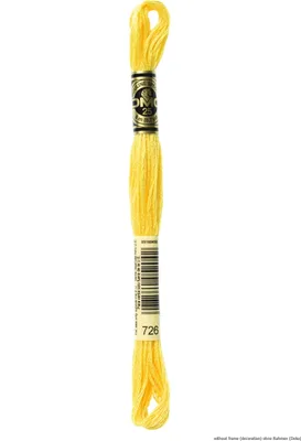Produktbild von DMC Stickgarn Mouline Special 117MC -726, 6-fädig, 8m