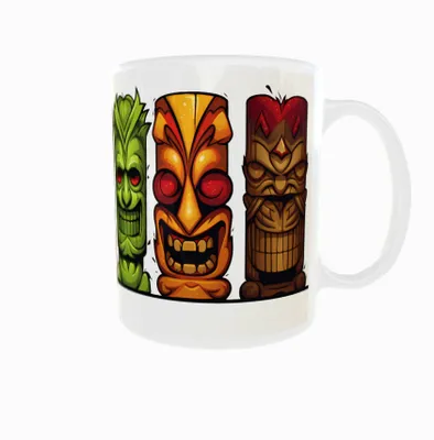 Produktbild von Becher 300ml Hawaii Statuen Tiki Hawaii Tiki