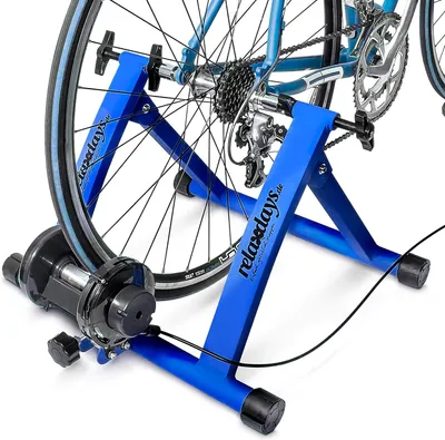 Productafbeelding van Fietstrainer met 6 standen - 26-28 inch - Tot 120 kg