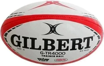 Produktbild von Rugbyball, Gilbert GTR4000, Größe 5, Rot, Trainingsball