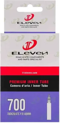 Produktbild von Eleven Presta 48 Mm Fahrradschlauch Durchsichtig 700C / 28-47 Durchsichtig 700C