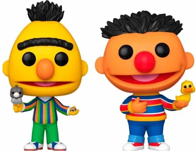 Produktbild von Funko Pop! Bert i Bernie w zestawie - Ekskluzywna figurka z Sesame Street