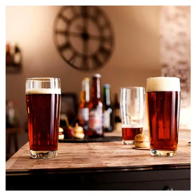 Produktbild von WILLI BECHER - Set mit 12 Biergläsern aus Glas, 40 cl