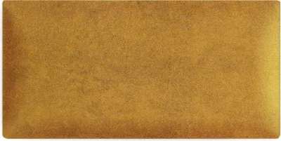 Obrázok produktu pre Nástenné panely 3D 15 x 30 cm čalúnené - na veľmi jednoduchú montáž, z velúrovej tkaniny, s mäkkou výplňou, farba zlatá