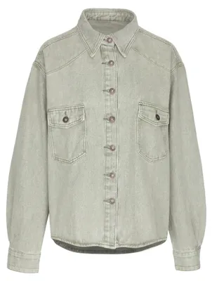 Image de Chemise pour femme AUZY - vert, taille M