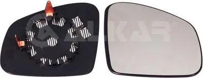 Produktbild von ALKAR Spiegelglas Außenspiegel Rechts für RENAULT Twingo III Schrägheck (BCM) Konvex 6402191