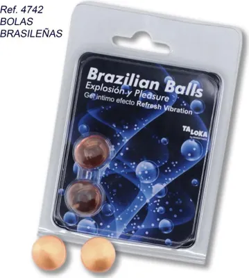 Image de Set 2 balles brésiliennes Refresh effet vibrant