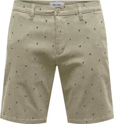Image de Only & Sons Cam Ditsy 00133 Short vert XL Hommes Vert XL