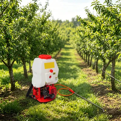 Productafbeelding van Krachtige Drukspuit 20 Liter met Benzinemotor voor Tuin en Landbouwgebruik