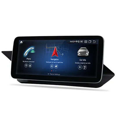 Obrázek produktu pro 10,25" autorádio s CarPlay a Android 13 pro Mercedes-Benz třídy E (W212, S212) 2009–2016, NTG4.5, GPS navigace, 4T, Bluetooth, DAB+, SWC, 2+32 GB, 8jádrový procesor