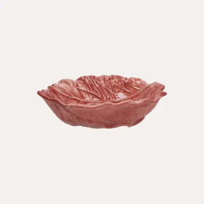 Immagine prodotto di KEYHOMESTORE | Alzata Radicchio in Vetroceramica Rosa 29x34 H.10 cm