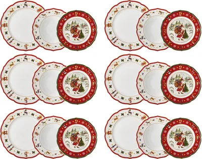 Produktbild von Hutschenreuther Happy Wintertime Red Set 18tlg