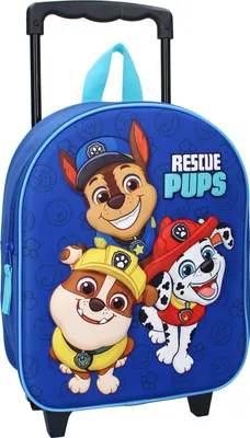 Image de Sac à dos à roulettes 3D Paw Patrol