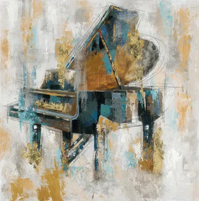Produktbild von ArtUniverse Leinwandbild Flügel 100 x 100 cm