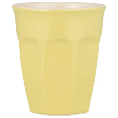 Produktbild von IB Laursen Cafe Latte Becher Mynte LEMONADE Gelb Keramik Geschirr