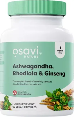 Productafbeelding van Osavi | Ashwagandha, Rhodiola en Ginseng