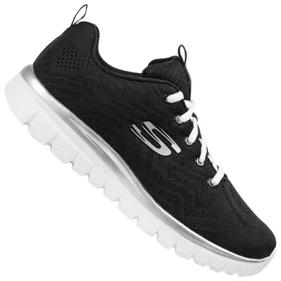 Produktbild von 38|Skechers Graceful - Get Connected Damen Sneaker 12615W-BKW