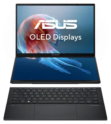 Produktbild von ASUS Zenbook Duo UX8406CA-QL331W, Intel Core Ultra 9, 35,6 cm (14"), 1920 x 1200 Pixel, 32 GB, 1 TB, Windows 11 Home