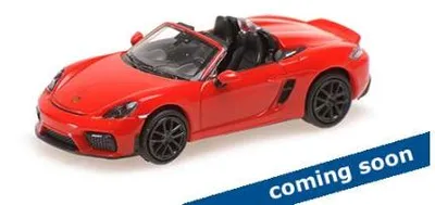 Produktbild von Minichamps 1:87 PORSCHE 718 SPYDER (981) - 2019 - RED