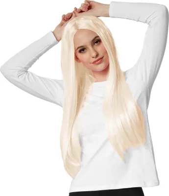 Produktbild von Perücke Lange Haare glatt - blond