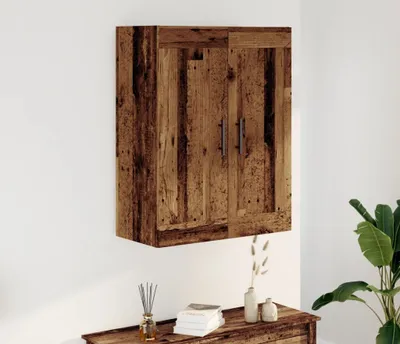 Obrázok produktu pre vidaXL Nástenná skriňa vzhľad starého dreva 69,5x34x90 cm materiál na báze dreva
