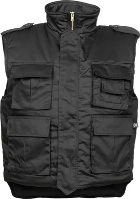 Produktbild von Angler oder Outdoor Steppweste, "Ranger", schwarz L