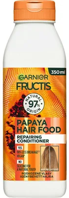 Image de Revitalisant réparateur pour cheveux abîmés Fructis Hair Food (Revitalisant réparateur à la papaye) 350 ml