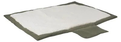 Produktbild von Reisematte Hunde grün/beige 98x68x1cm