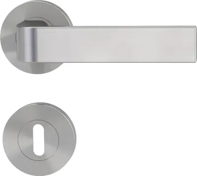 Produktbild von GRIFFWERK Rosettengarnitur GRAPH SIEGER DESIGN BB-Schloss Samtgrau