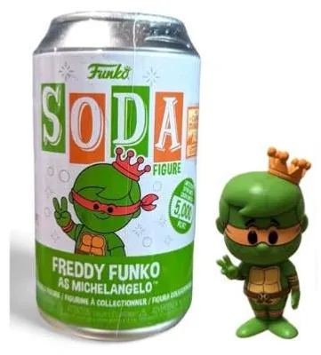 Produktbild von Funko SODA - 2023 Camp Fundays - Freddy Funko As TMNT Michelangelo 5000pcs limited - ONGEOPEND