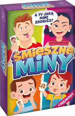 Zdjęcie produktu dla Gra Towarzyska Śmieszne Miny