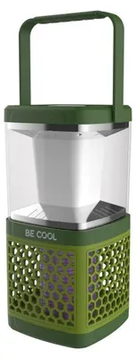 Immagine prodotto di Be Cool BC23IV05 Lampada da campeggio con zanzariera, 40 m², 5 Watt, solare/USB, IP44, verde