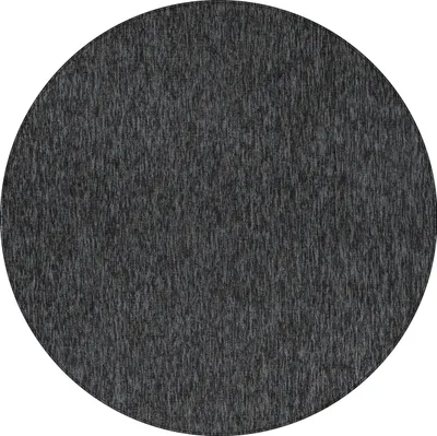 Produktbild von Homebyhome Schlingen-Teppich Kurzflor - Uni Design, Modern & Pflegeleicht fürs Wohnzimmer, Grösse: 160 cm Rund