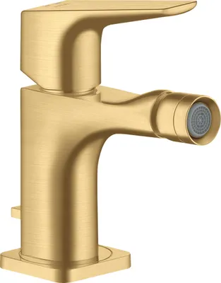 Immagine prodotto di hansgrohe AXOR Citterio E Mitigeur monocommande de bidet avec béqu'ille et garniture de vidage, 36121250, 36121250